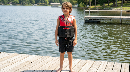 Hardcore USCG Type III Life Jacket PFD for Adults & Kids | Durable, Comfortable Ski Vest with Leg Strap for Watersports, Boating, Tubing & Enhanced Safety on the Water