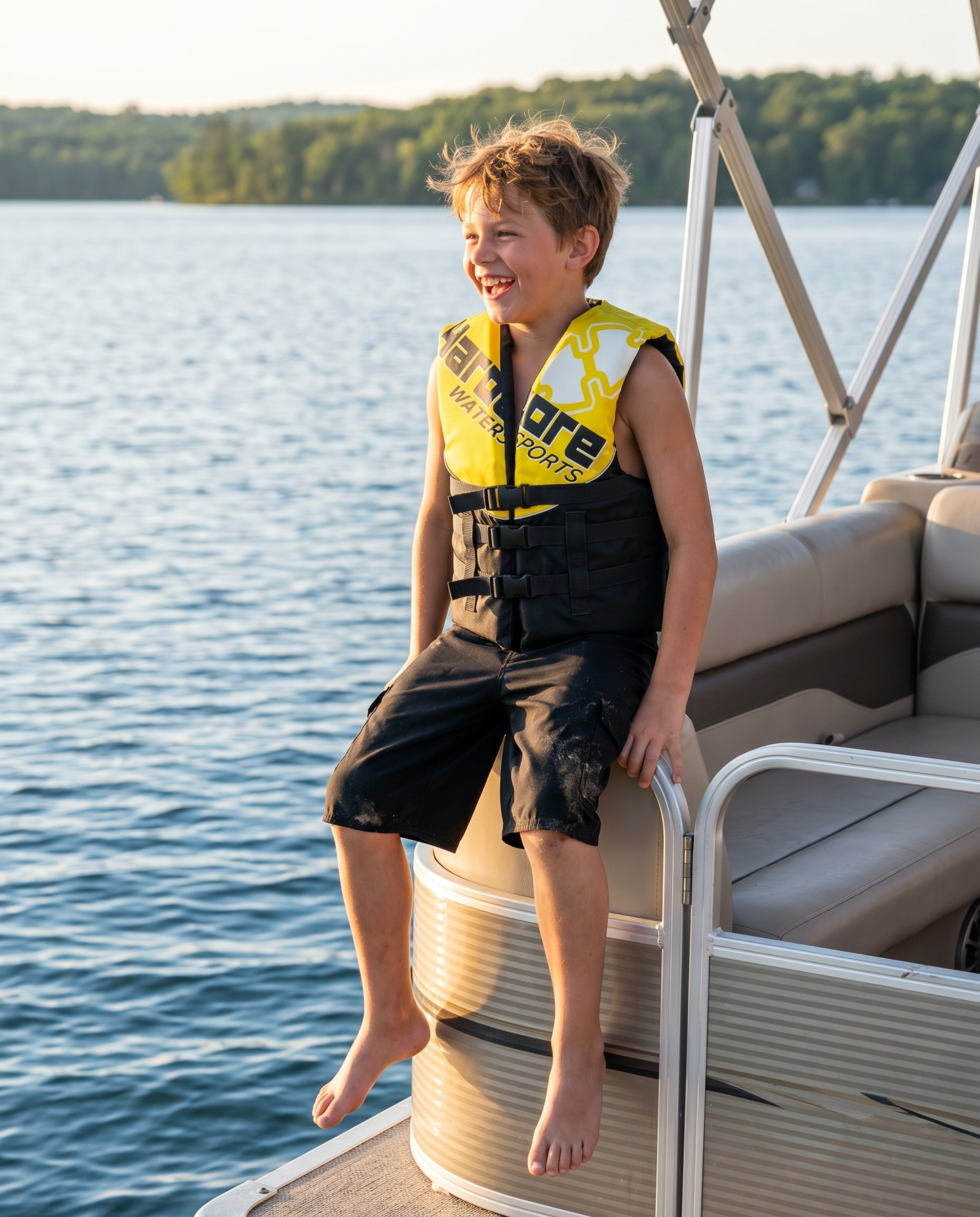 Hardcore Coast Guard Type III PFD for Youth Child Teen Adult; Life Vest Flotation Device; Life Jacket Paddle Vest for Big Kids, Jet ski, Wakeboard, Hardshell Kayak Life Jacket