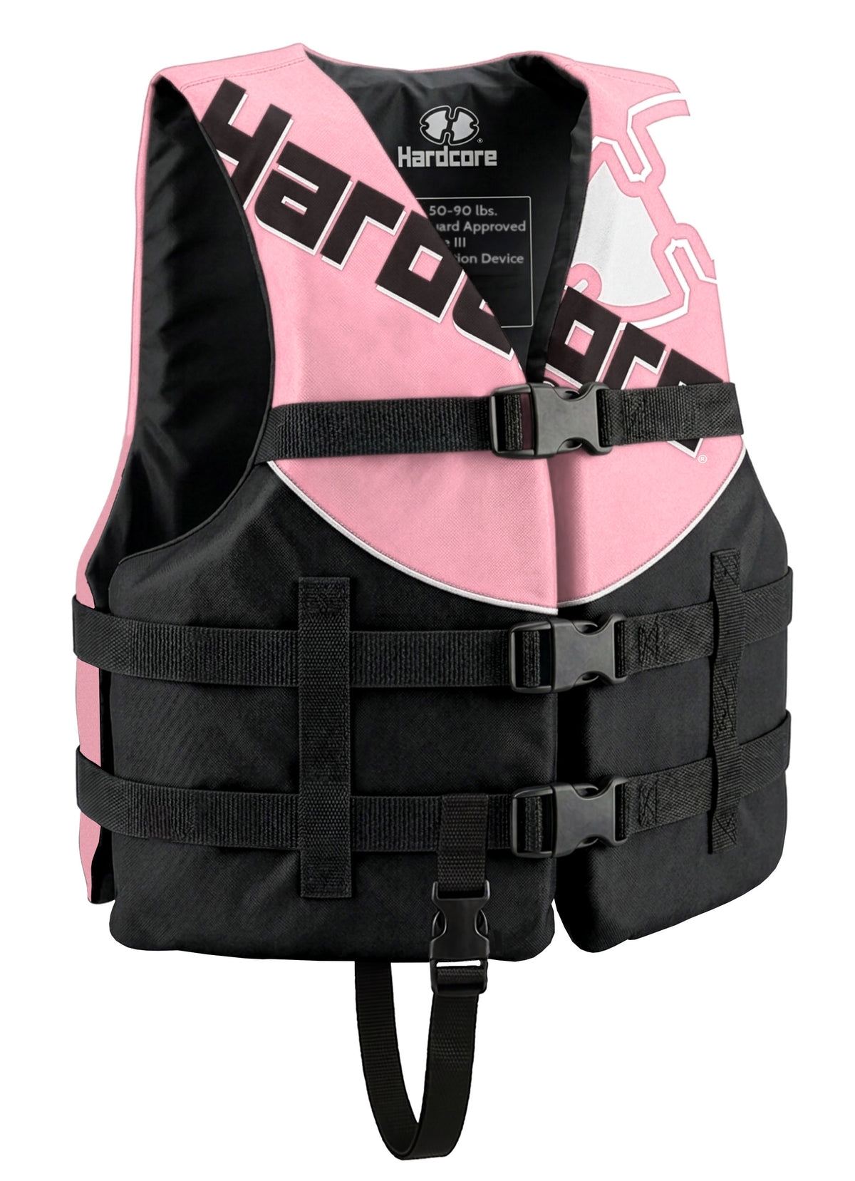 Hardcore USCG Type III Life Jacket PFD for Adults & Kids | Durable, Comfortable Ski Vest with Leg Strap for Watersports, Boating, Tubing & Enhanced Safety on the Water