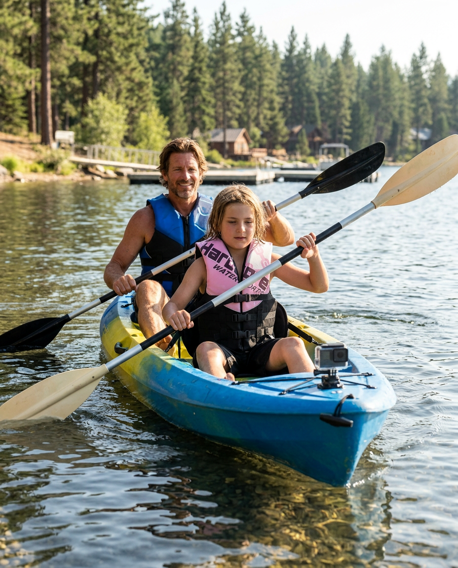 Hardcore USCG Type III Life Jacket PFD for Adults & Kids | Durable, Comfortable Ski Vest with Leg Strap for Watersports, Boating, Tubing & Enhanced Safety on the Water