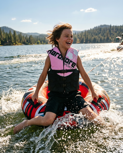 Hardcore Coast Guard Type III PFD for Youth Child Teen Adult; Life Vest Flotation Device; Life Jacket Paddle Vest for Big Kids, Jet ski, Wakeboard, Hardshell Kayak Life Jacket