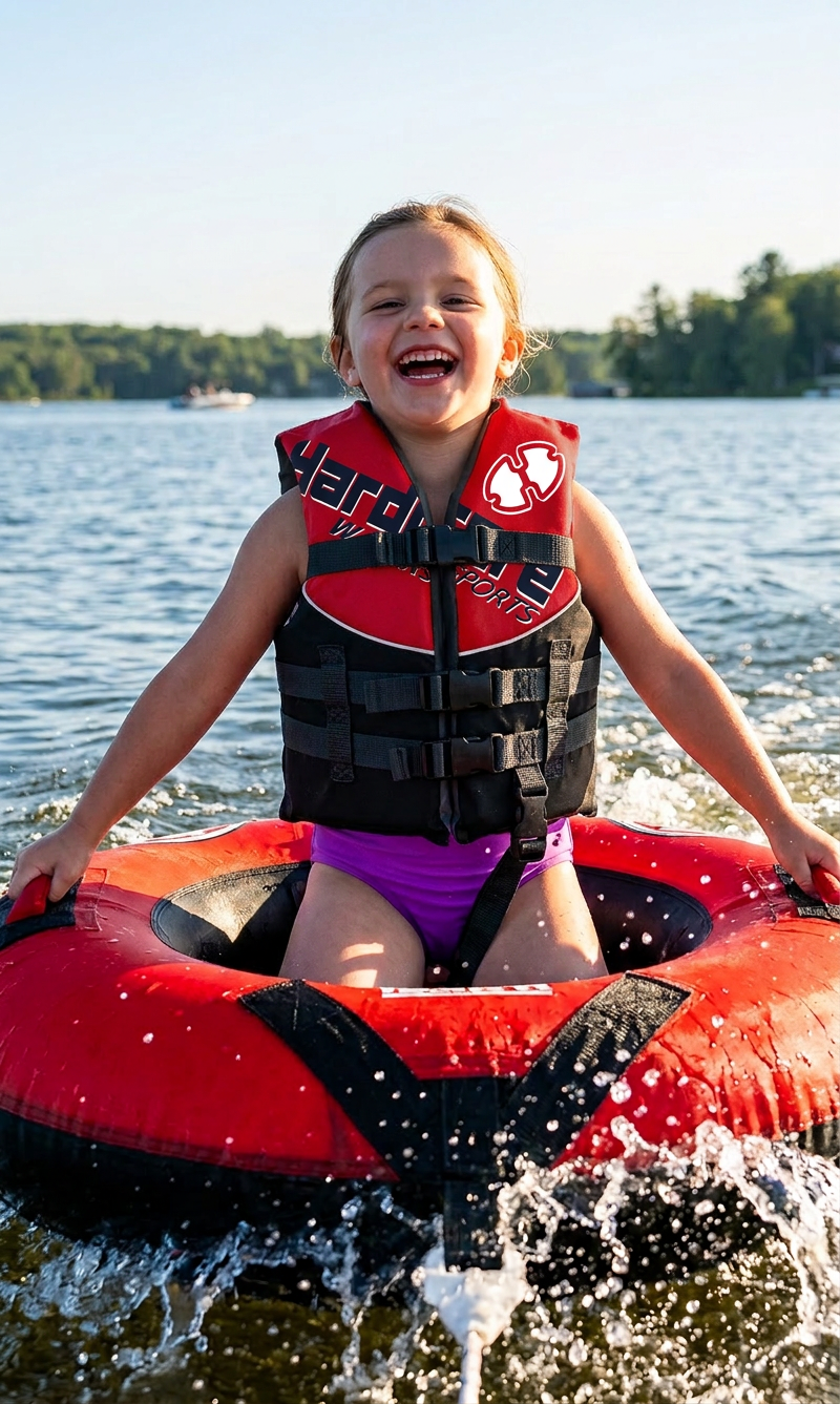 Hardcore Coast Guard Type III PFD for Youth Child Teen Adult; Life Vest Flotation Device; Life Jacket Paddle Vest for Big Kids, Jet ski, Wakeboard, Hardshell Kayak Life Jacket