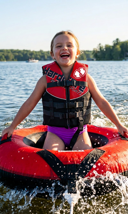 Hardcore Coast Guard Type III PFD for Youth Child Teen Adult; Life Vest Flotation Device; Life Jacket Paddle Vest for Big Kids, Jet ski, Wakeboard, Hardshell Kayak Life Jacket