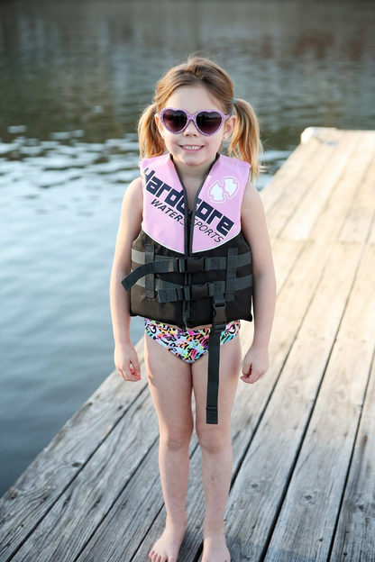Hardcore Coast Guard Type III PFD for Youth Child Teen Adult; Life Vest Flotation Device; Life Jacket Paddle Vest for Big Kids, Jet ski, Wakeboard, Hardshell Kayak Life Jacket