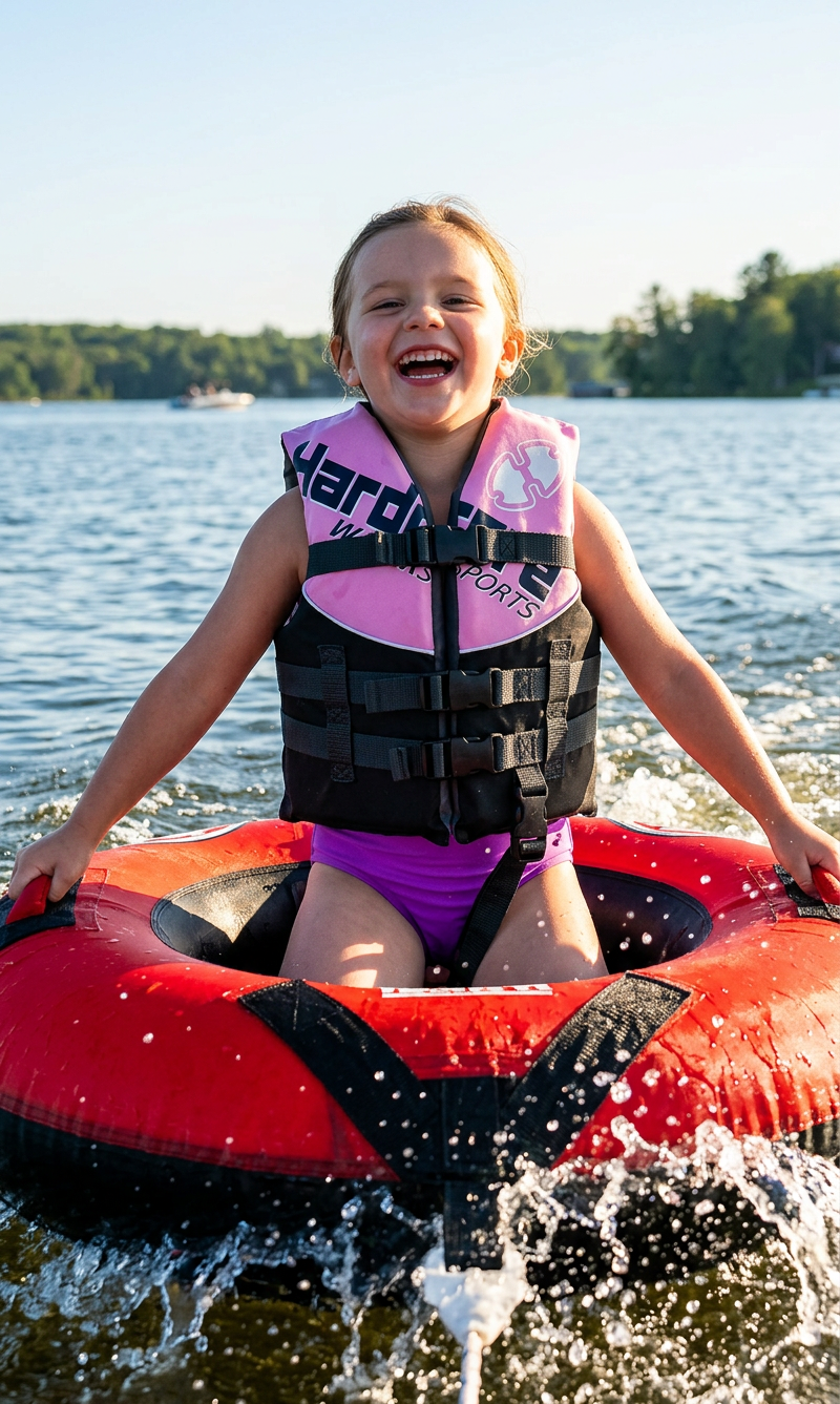 Hardcore Coast Guard Type III PFD for Youth Child Teen Adult; Life Vest Flotation Device; Life Jacket Paddle Vest for Big Kids, Jet ski, Wakeboard, Hardshell Kayak Life Jacket
