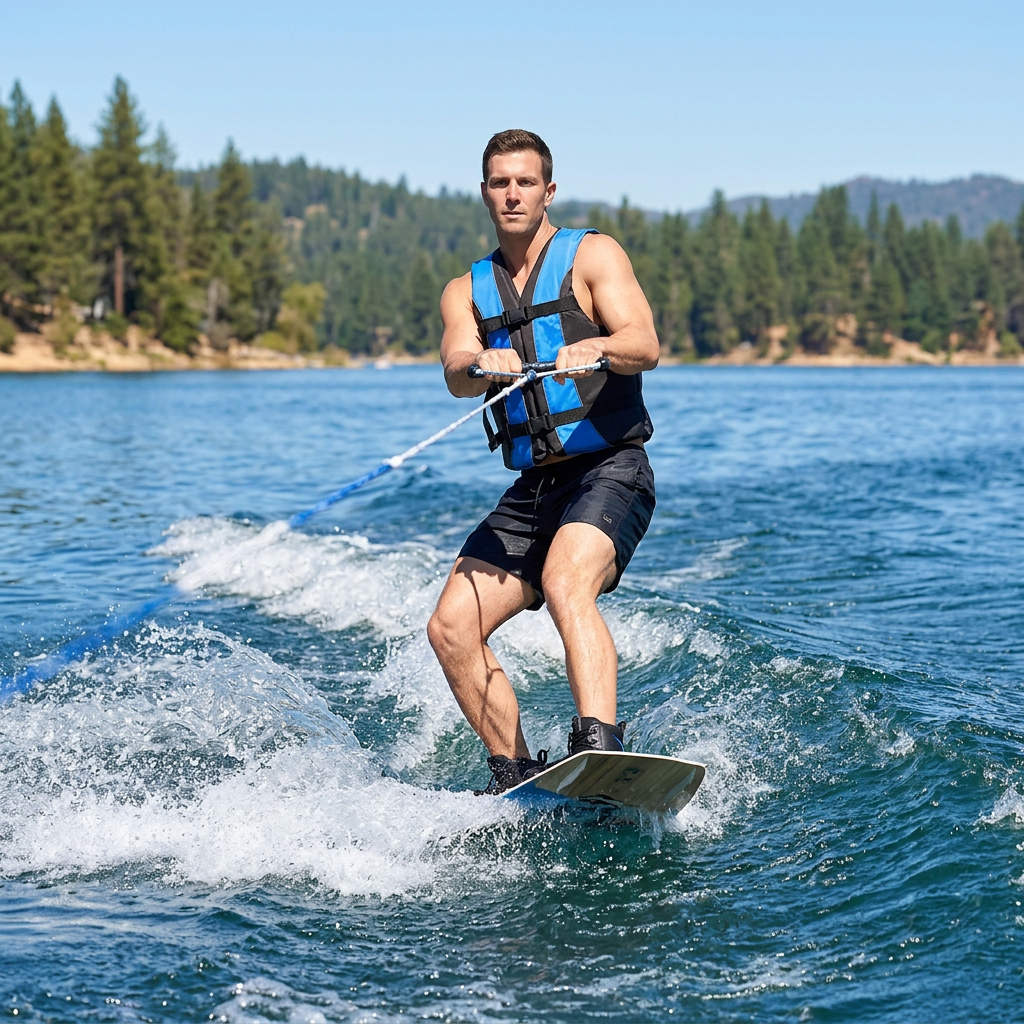Hardcore Life Jacket Paddle Vest; Coast Guard Approved Type III PFD Life Vest Flotation Device; Jet ski, Wakeboard, Kayak; Ideal Extra Life Jacket for Your Pontoon Boat