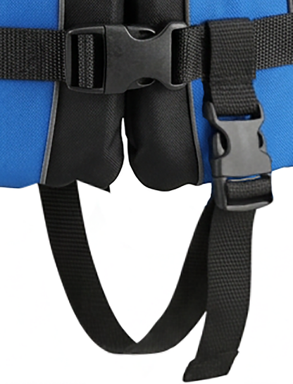 Hardcore life jacket paddle vest; Coast Guard approved Type III PFD life vest flotation device; Jet ski, wakeboard, kayak; Ideal extra life jacket for your pontoon boat w/ Leg Strap