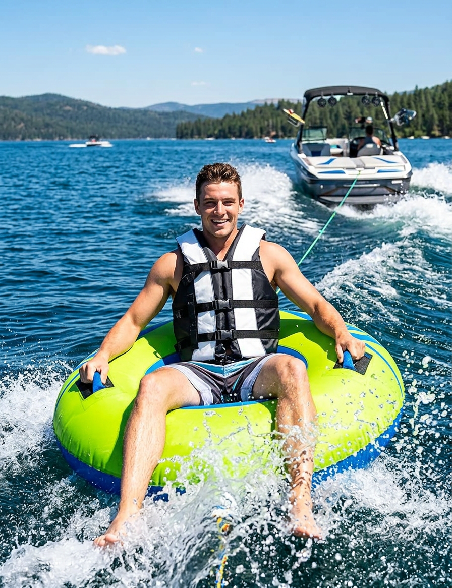 Hardcore Life Jacket Paddle Vest; Coast Guard Approved Type III PFD Life Vest Flotation Device; Jet ski, Wakeboard, Kayak; Ideal Extra Life Jacket for Your Pontoon Boat