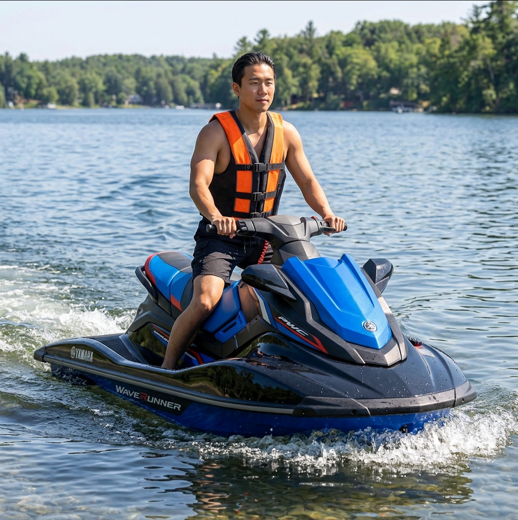 Hardcore life jacket paddle vest; Coast Guard approved Type III PFD life vest flotation device; Jet ski, wakeboard, kayak; Ideal extra life jacket for your pontoon boat w/ Leg Strap
