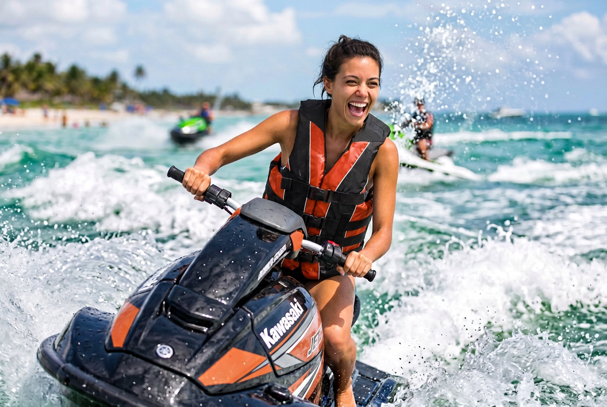 Hardcore Water Sports Premium Neo/Poly Life Jacket | USCG Approved Type III Life Vest for Waterskiing, Boating, Wakeboarding, Canoeing, Tubing