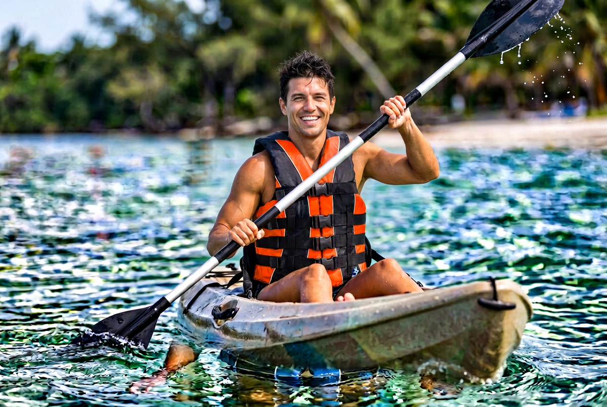 Hardcore Water Sports Premium Neo/Poly Life Jacket | USCG Approved Type III Life Vest for Waterskiing, Boating, Wakeboarding, Canoeing, Tubing