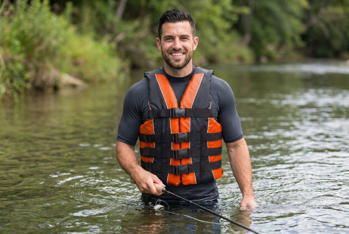 Hardcore Water Sports Premium Neo/Poly Life Jacket | USCG Approved Type III Life Vest for Waterskiing, Boating, Wakeboarding, Canoeing, Tubing