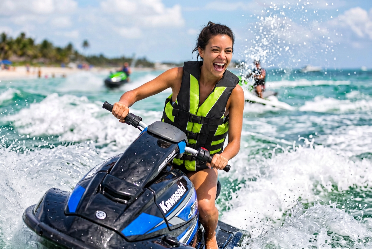 Hardcore Water Sports Premium Neo/Poly Life Jacket | USCG Approved Type III Life Vest for Waterskiing, Boating, Wakeboarding, Canoeing, Tubing