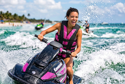 Hardcore Water Sports Premium Neo/Poly Life Jacket | USCG Approved Type III Life Vest for Waterskiing, Boating, Wakeboarding, Canoeing, Tubing