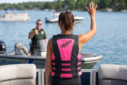 Hardcore Water Sports Premium Neo/Poly Life Jacket | USCG Approved Type III Life Vest for Waterskiing, Boating, Wakeboarding, Canoeing, Tubing