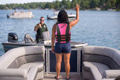 Hardcore Water Sports Premium Neo/Poly Life Jacket | USCG Approved Type III Life Vest for Waterskiing, Boating, Wakeboarding, Canoeing, Tubing