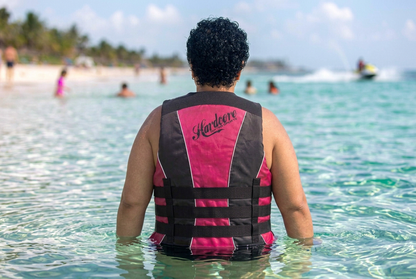 Hardcore Water Sports Premium Neo/Poly Life Jacket | USCG Approved Type III Life Vest for Waterskiing, Boating, Wakeboarding, Canoeing, Tubing