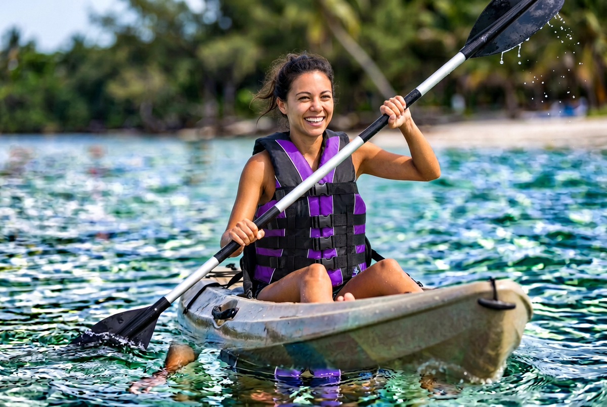 Hardcore Water Sports Premium Neo/Poly Life Jacket | USCG Approved Type III Life Vest for Waterskiing, Boating, Wakeboarding, Canoeing, Tubing