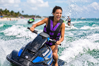 Hardcore Water Sports Premium Neo/Poly Life Jacket | USCG Approved Type III Life Vest for Waterskiing, Boating, Wakeboarding, Canoeing, Tubing