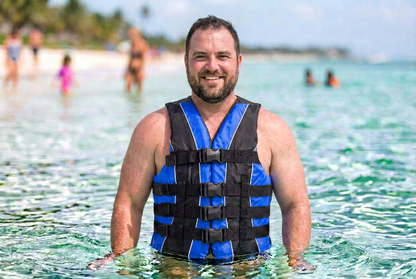 Hardcore Water Sports Premium Neo/Poly Life Jacket | USCG Approved Type III Life Vest for Waterskiing, Boating, Wakeboarding, Canoeing, Tubing