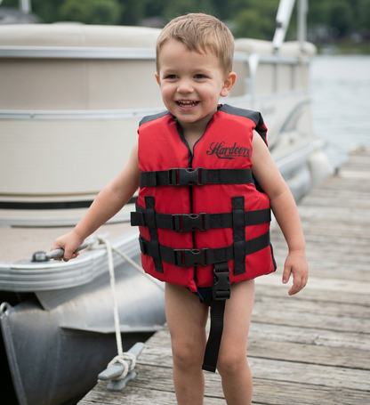 Hardcore Water Sports Premium Neo/Poly Life Jacket | USCG Approved Type III Life Vest for Waterskiing, Boating, Wakeboarding, Canoeing, Tubing