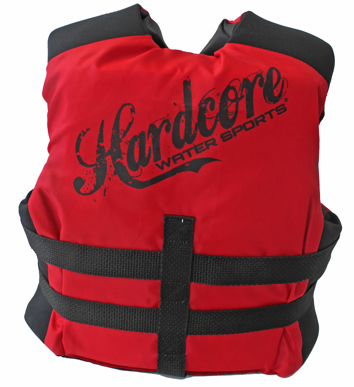 Hardcore Water Sports Premium Neo/Poly Life Jacket | USCG Approved Type III Life Vest for Waterskiing, Boating, Wakeboarding, Canoeing, Tubing