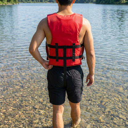 Hardcore USCG Type III Life Jacket PFD for Adults & Kids | Durable, Comfortable Ski Vest with Leg Strap for Watersports, Boating, Tubing & Enhanced Safety on the Water