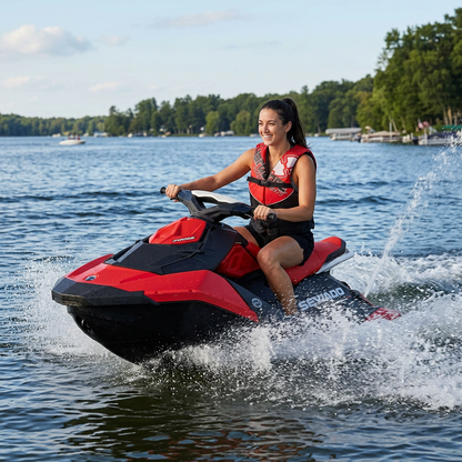 Hardcore USCG Type III Life Jacket PFD for Adults & Kids | Durable, Comfortable Ski Vest with Leg Strap for Watersports, Boating, Tubing & Enhanced Safety on the Water