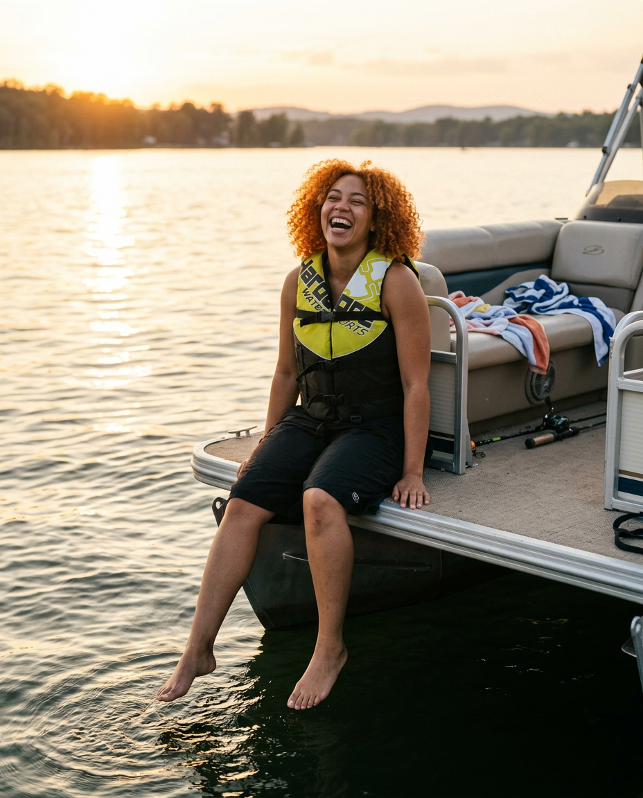 Hardcore USCG Type III Life Jacket PFD for Adults & Kids | Durable, Comfortable Ski Vest with Leg Strap for Watersports, Boating, Tubing & Enhanced Safety on the Water