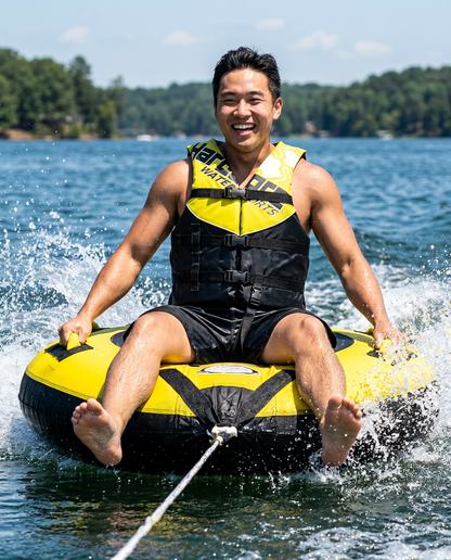 Hardcore USCG Type III Life Jacket PFD for Adults & Kids | Durable, Comfortable Ski Vest with Leg Strap for Watersports, Boating, Tubing & Enhanced Safety on the Water