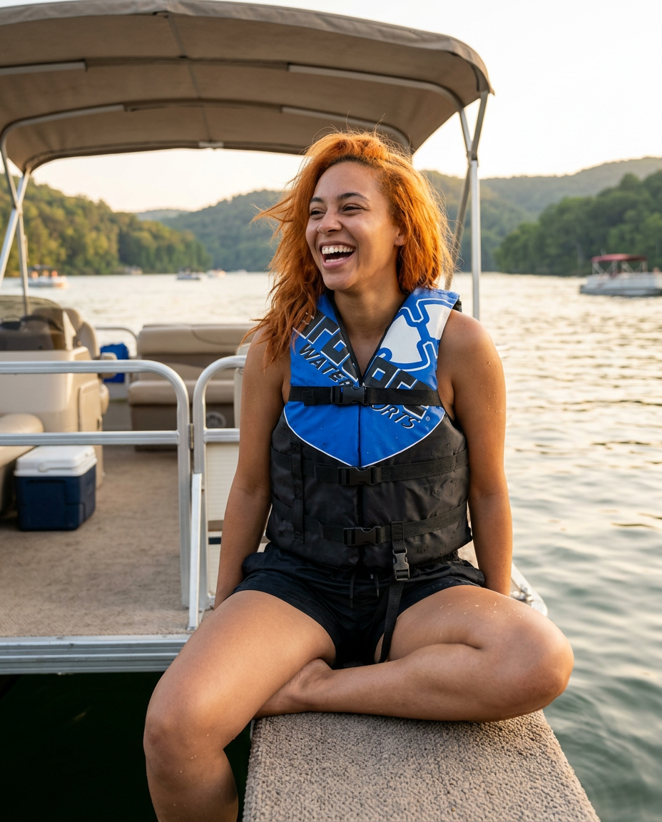 Hardcore USCG Type III Life Jacket PFD for Adults & Kids | Durable, Comfortable Ski Vest with Leg Strap for Watersports, Boating, Tubing & Enhanced Safety on the Water