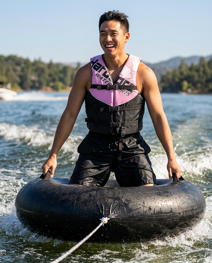 Hardcore USCG Type III Life Jacket PFD for Adults & Kids | Durable, Comfortable Ski Vest with Leg Strap for Watersports, Boating, Tubing & Enhanced Safety on the Water