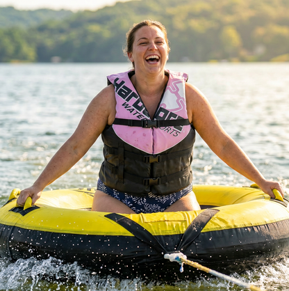 Hardcore Coast Guard Type III PFD for Youth Child Teen Adult; Life Vest Flotation Device; Life Jacket Paddle Vest for Big Kids, Jet ski, Wakeboard, Hardshell Kayak Life Jacket