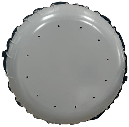 Pack of four Bradley heavy duty tubes for floating the river; Whitewater water tube; Rubber inner tube with cover for river floating; Linking tubes for floating the river; river raft tube