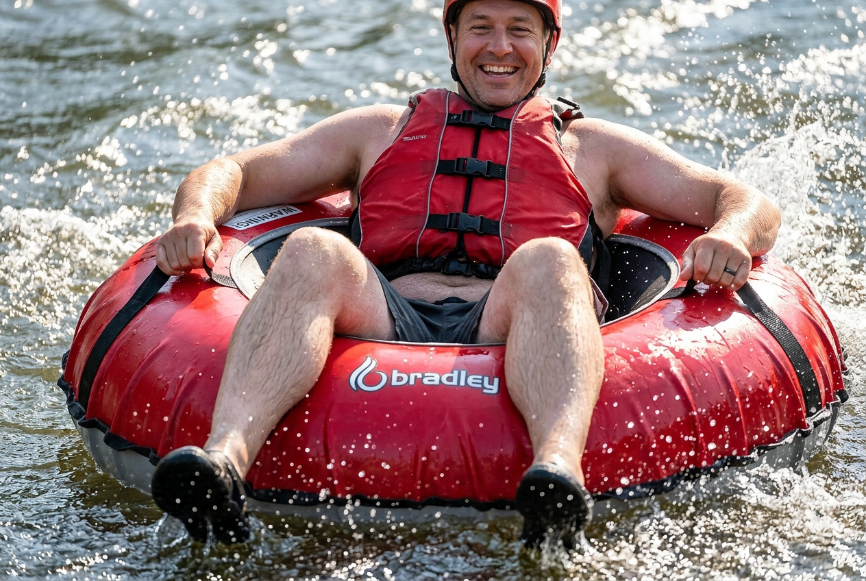 Bradley Heavy Duty River Tube With Cover | Commercial Grade