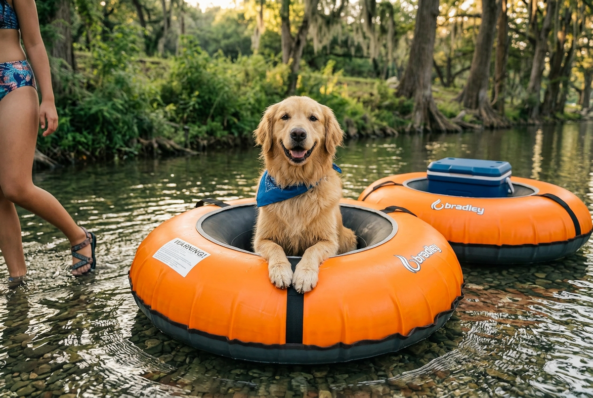 Bradley Heavy Duty River Tube With Cover | Commercial Grade