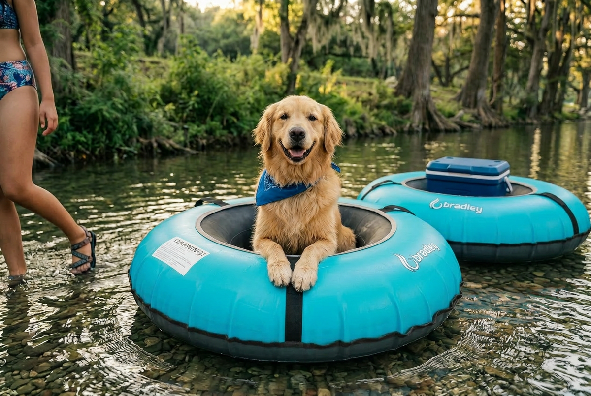 Bradley Heavy Duty River Tube With Cover | Commercial Grade
