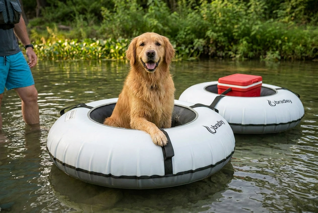 Bradley Heavy Duty River Tube With Cover | Commercial Grade