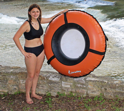 Bradley heavy duty tubes for floating the river; Whitewater water tube; Rubber Truck Tire tube with cover for river floating; Linking river tubes for floating the river; river raft tube
