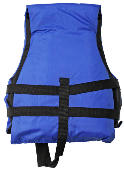 Life jacket paddle vest with Leg Strap; Coast Guard approved Type III PFD flotation device; Jet ski, wakeboard, hardshell kayak life jacket; Ideal extra life jacket for pontoon boat