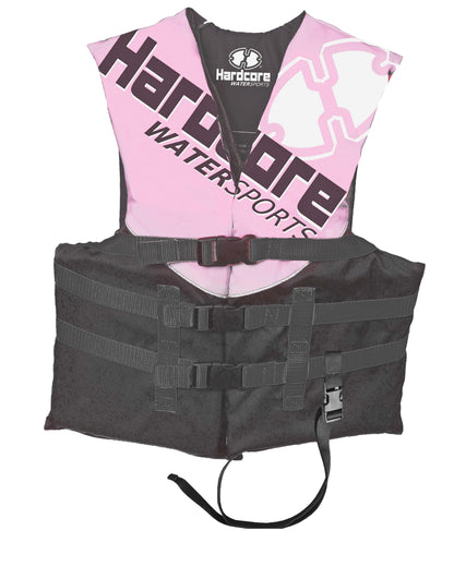 Hardcore USCG Type III Life Jacket PFD for Adults & Kids | Durable, Comfortable Ski Vest with Leg Strap for Watersports, Boating, Tubing & Enhanced Safety on the Water