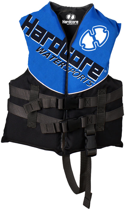 Hardcore USCG Type III Life Jacket PFD for Adults & Kids | Durable, Comfortable Ski Vest with Leg Strap for Watersports, Boating, Tubing & Enhanced Safety on the Water