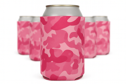 50-Pack Blank Can Coolers – Premium Collapsible Foam Beverage Insulators for 12oz Cans & Bottles – Customizable, Durable Drink Sleeves for Weddings, Parties, Events, Favors & Promotions
