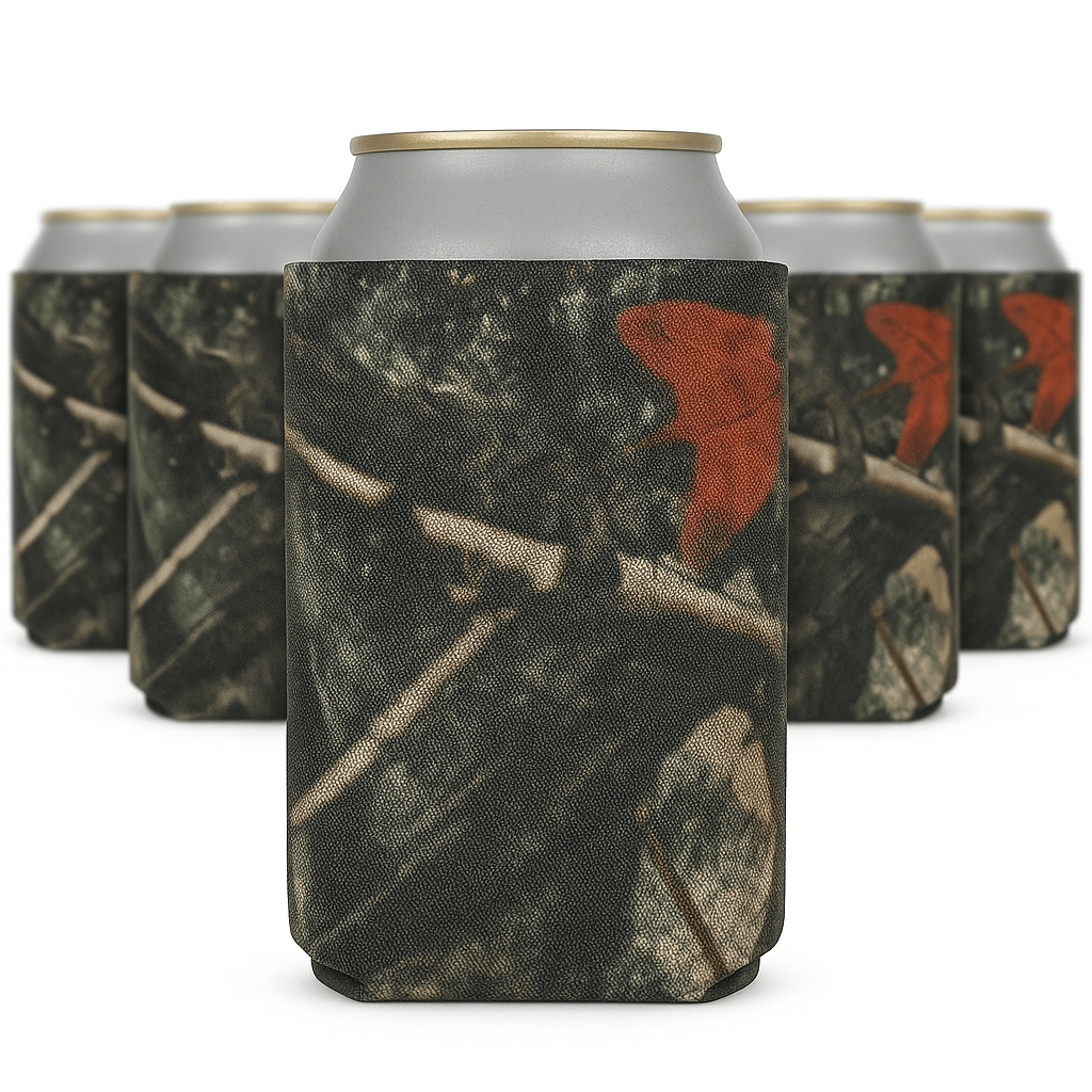 50-Pack Blank Can Coolers – Premium Collapsible Foam Beverage Insulators for 12oz Cans & Bottles – Customizable, Durable Drink Sleeves for Weddings, Parties, Events, Favors & Promotions