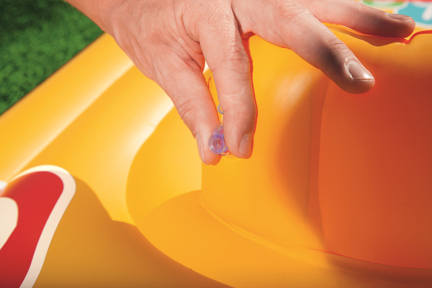 Bestway Swim Safe Baby Support Step A Vinyl Yellow Swim Float