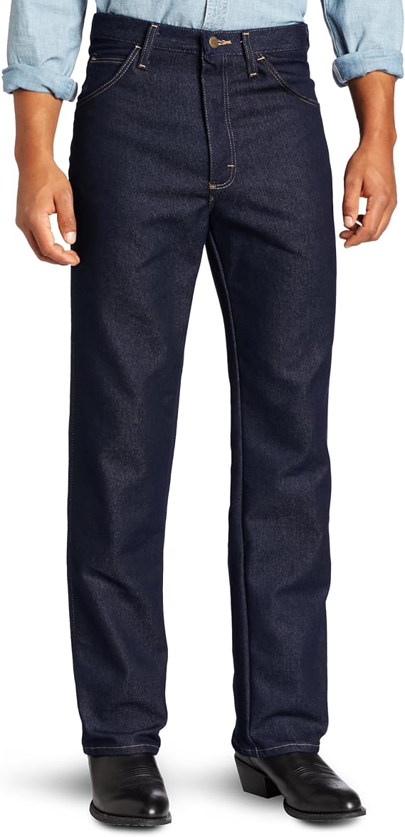 Indigo Rugged Wear Stretch Jeans 44x32 #39055PS