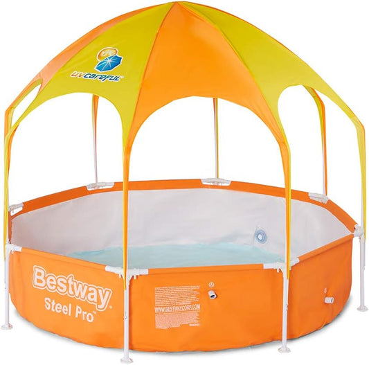 Bestway Splash-in-Shade Swimming Pool With Shade & Sprayer