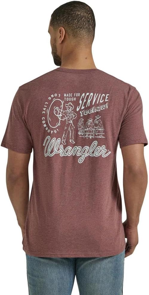 Wrangler T-Shirt Sable Heather XL