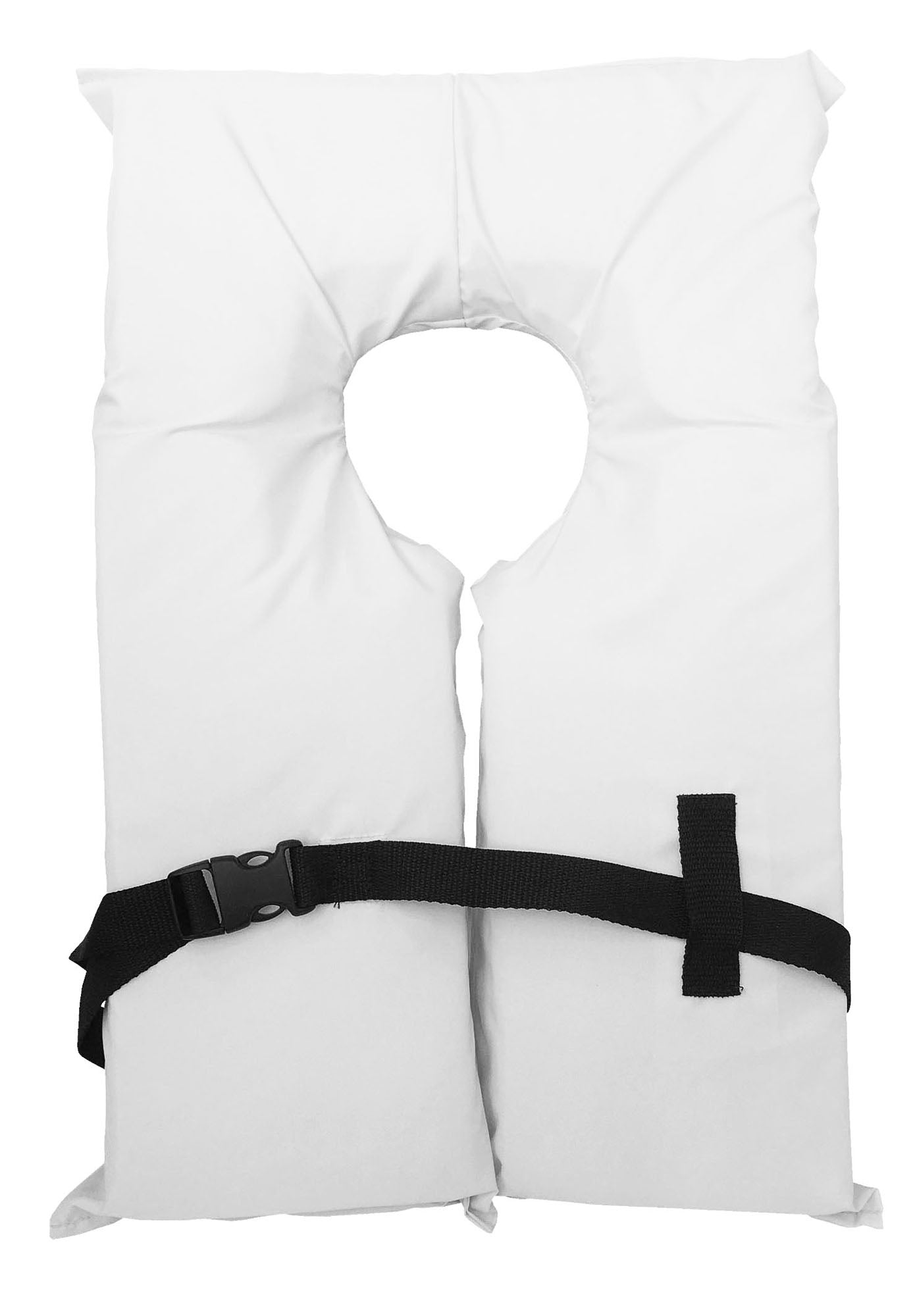 4 Pack Coast Guard approved life jackets for adults.  High visibility color Type II keyhole life vest in classic May West style. Compliance flotation device