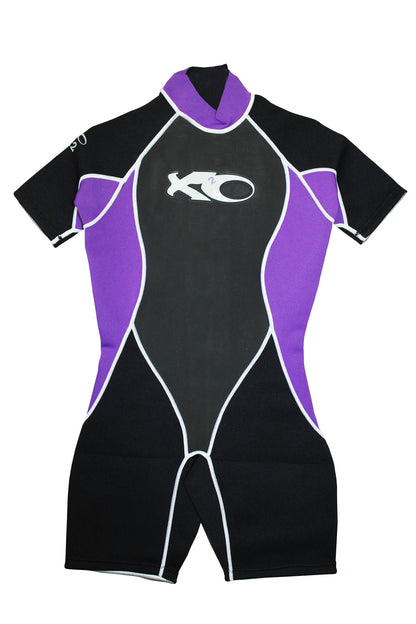 X2O Women's Spring Wetsuit 3:2 Powder Purple- Medium